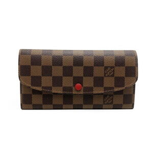 Louis Vuitton Wallet Damier Portefeuille Emilie Rouge Long